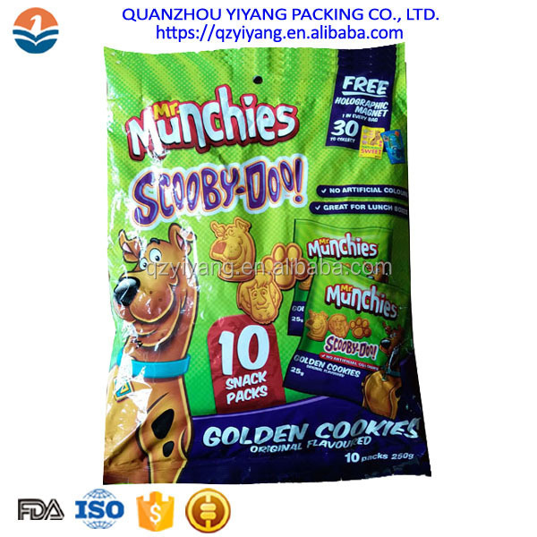 Plastic Food Bags Dry Fruit Packaging Design