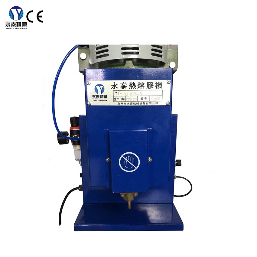 YT-DJ102S  HOT MELT GLUE MACHINE AUTOMATIC GLUE WITH SENSOR