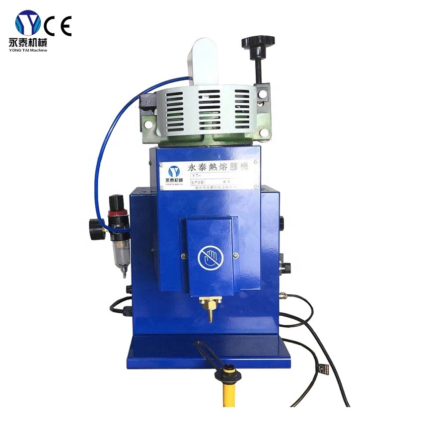 YT-DJ102S  HOT MELT GLUE MACHINE AUTOMATIC GLUE WITH SENSOR