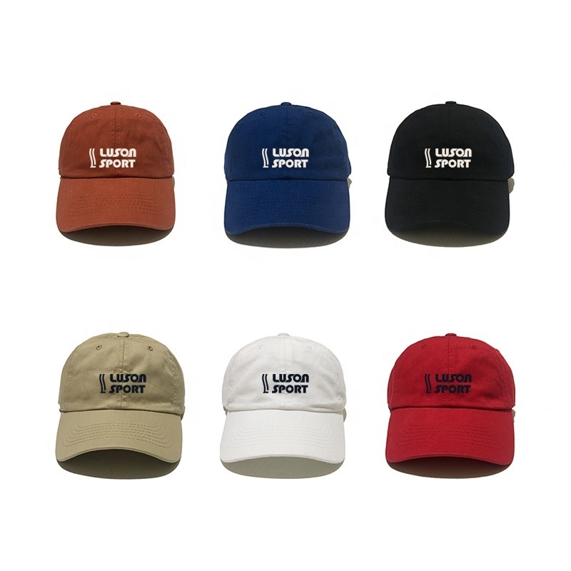 Luson Baseball Caps In Sports Men Women Hat 100% Cotton 5 Panel Plain Sports Custom Cap Hat Gorras Sombreros