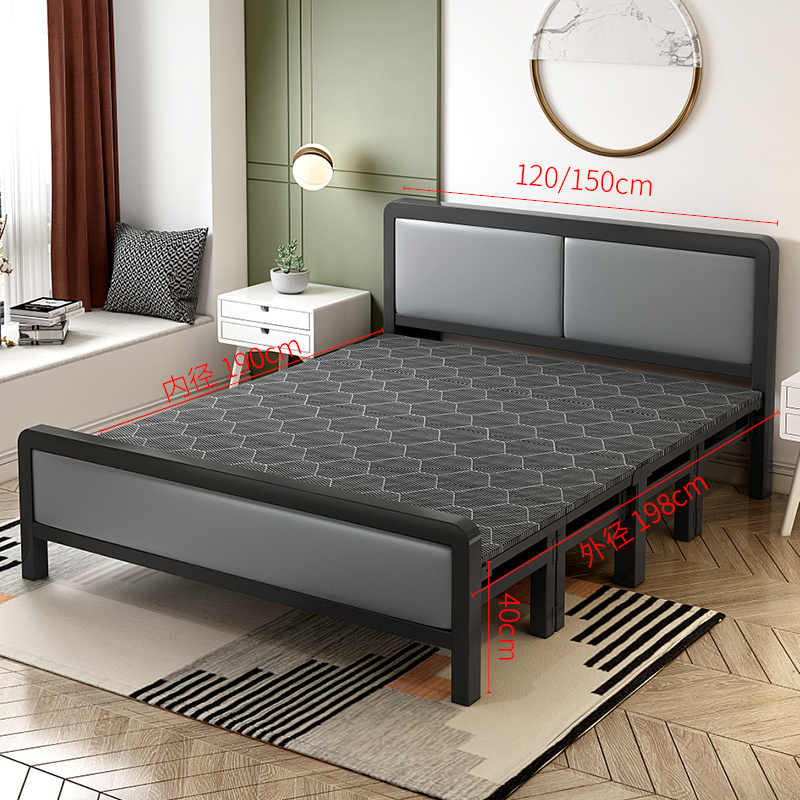 YOUTAI hot Wholesale rollaway bed folding bed single  home wooden board simple foldable bed