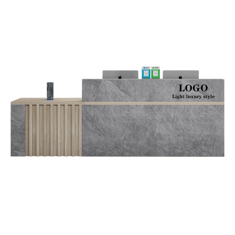 Youtai Simple Counter Table Reception Desk Spa Small Cashier Modern Hair Salon Counter