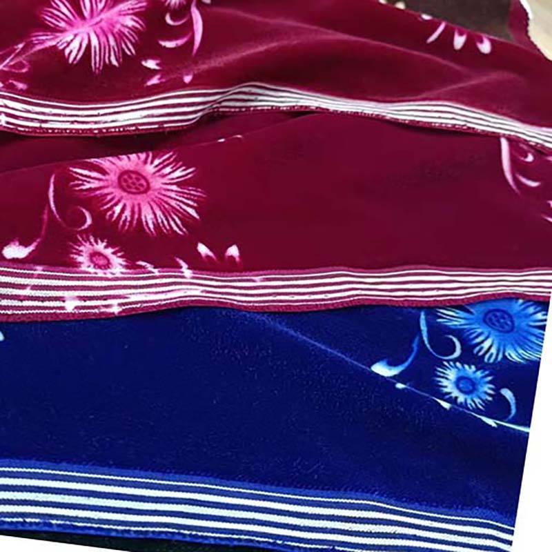 Guaranteed Quality Luxury Dress Fabric Jacquard Micro Velvet 5000 And 9000 100% Polyester Fabric For Dress