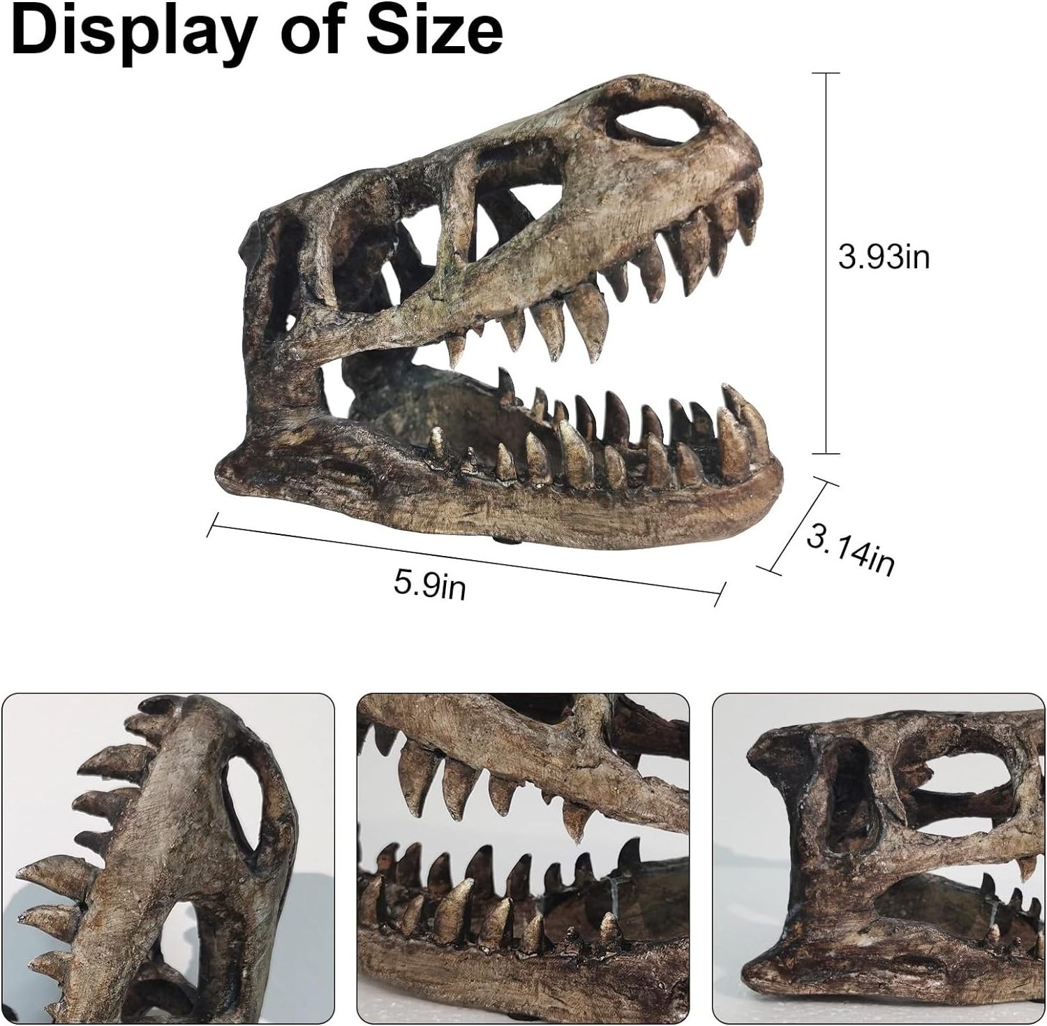 Resin creative dinosaur bone decoration home decoration sculpture