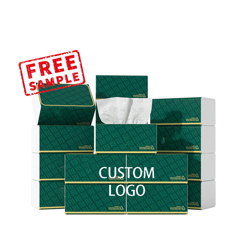 Customized Printed Pack Eco-Friendly Facial Tissue Paper Wallet Pocket Tissue