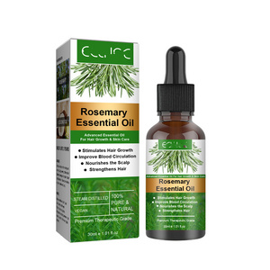 Rosemary Essential Oil Serum For Black Women Private Label Hair Treatment Oil For Bald Hair Growth Oil Product