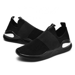 Promotional Black Sport Walking Style Shoes Men 2021 Trainer Shoes Sneakers Vietnam Sports Shoes Manufacturers