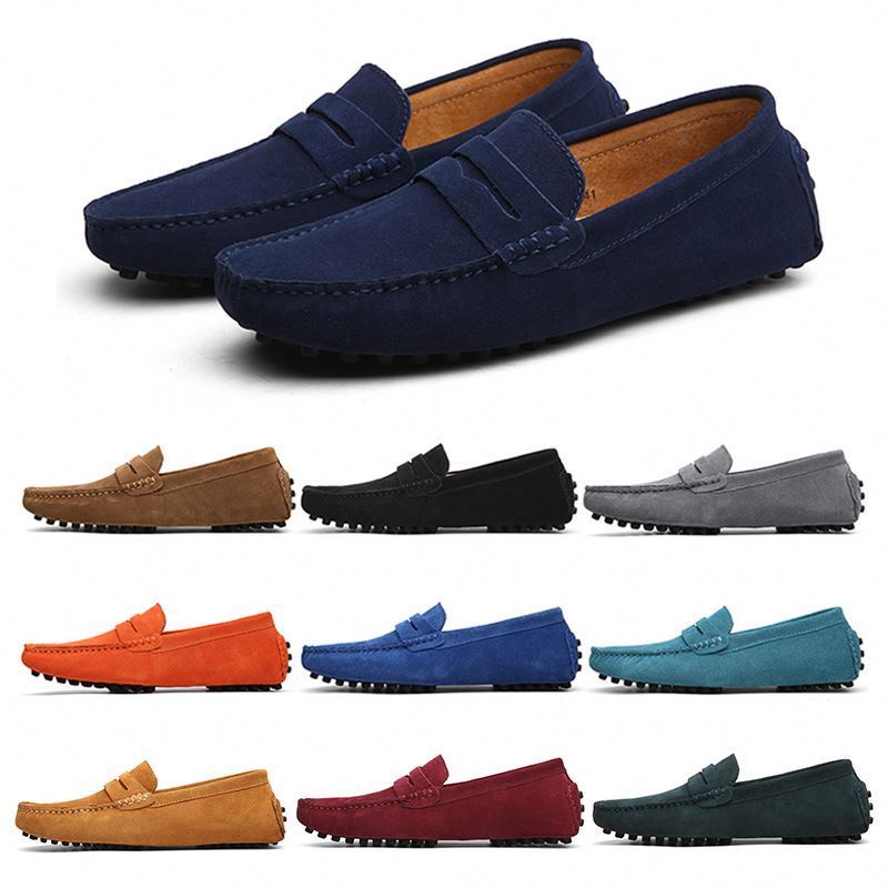 Unisex Moccasin Sepatu Loafers Tassel Shoes Latest Loafer Suede Driving Shoes For Men's Loafer