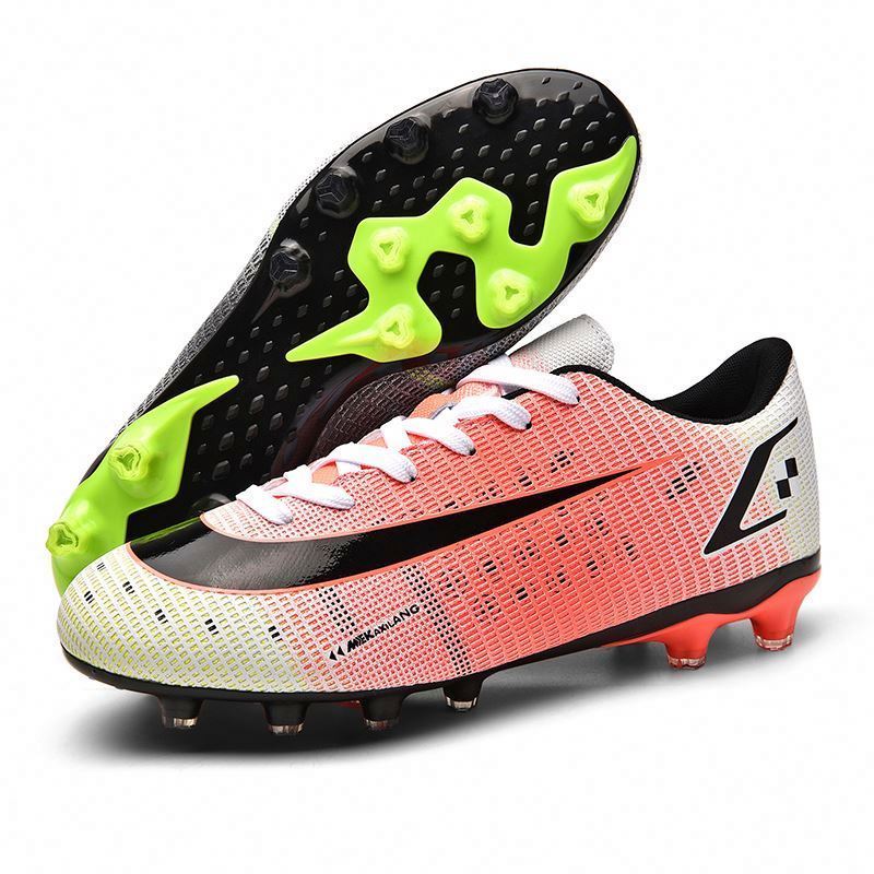 Football Shoes Cleats Customize Soccer Leather Professional Size 5.5 Pvc Upper Sport Orjinal For Mini