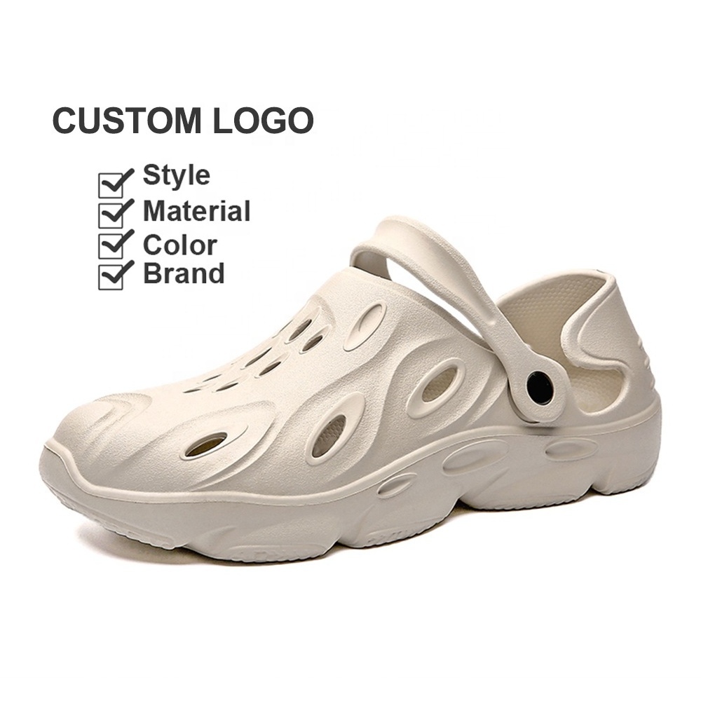 Summer Clogs Slippers Clogs & Mules Garden Shoes Buckle Beach Slides Custom Logo Slides Sandals Injected Eva Clogs