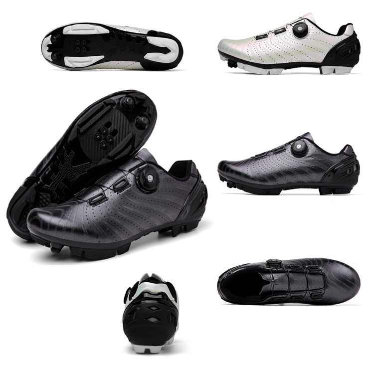 Jinjiang factory Self-locking Shoes for Riding customize mountain bike shoes cycling shoes MTb