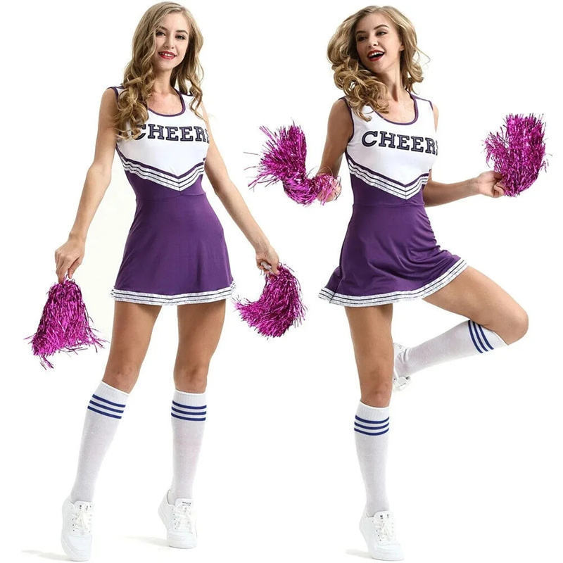 Fashion Style Cheer Costumes Free Design Your Style Pink Cheerleading Dress Accept Any Uniforms Cheerleader Wear Print on Demand