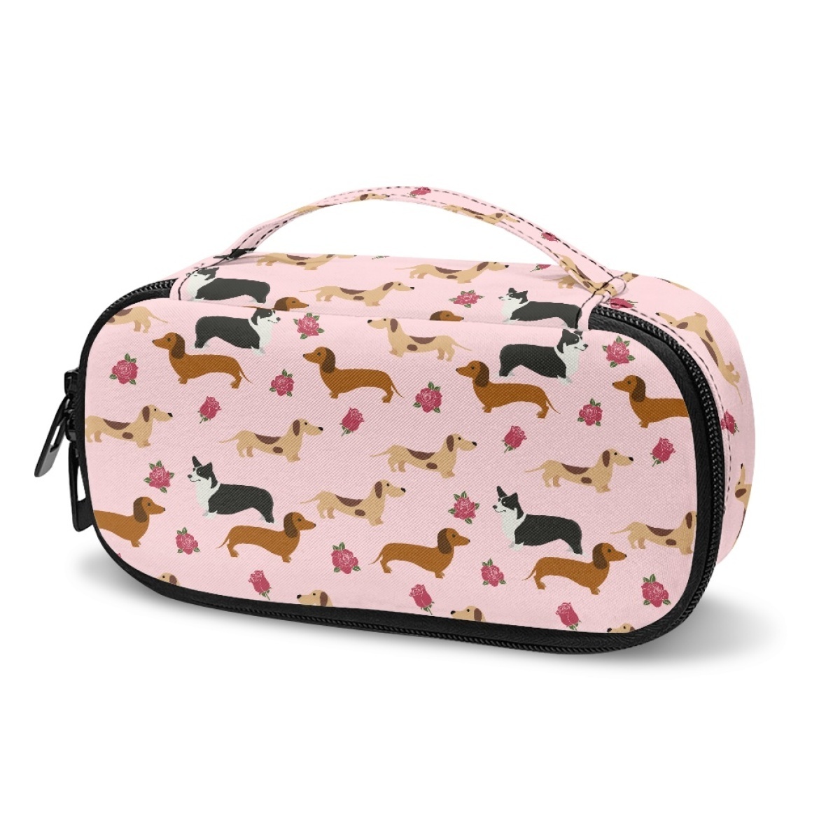 Diabetic Insulin Cooling Bags Cartoon Dachshund Custom Wholesale Insulin Syringe Storage Cases Travel Durable Insulin Cooler Bag