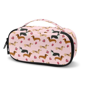 Diabetic Insulin Cooling Bags Cartoon Dachshund Custom Wholesale Insulin Syringe Storage Cases Travel Durable Insulin Cooler Bag