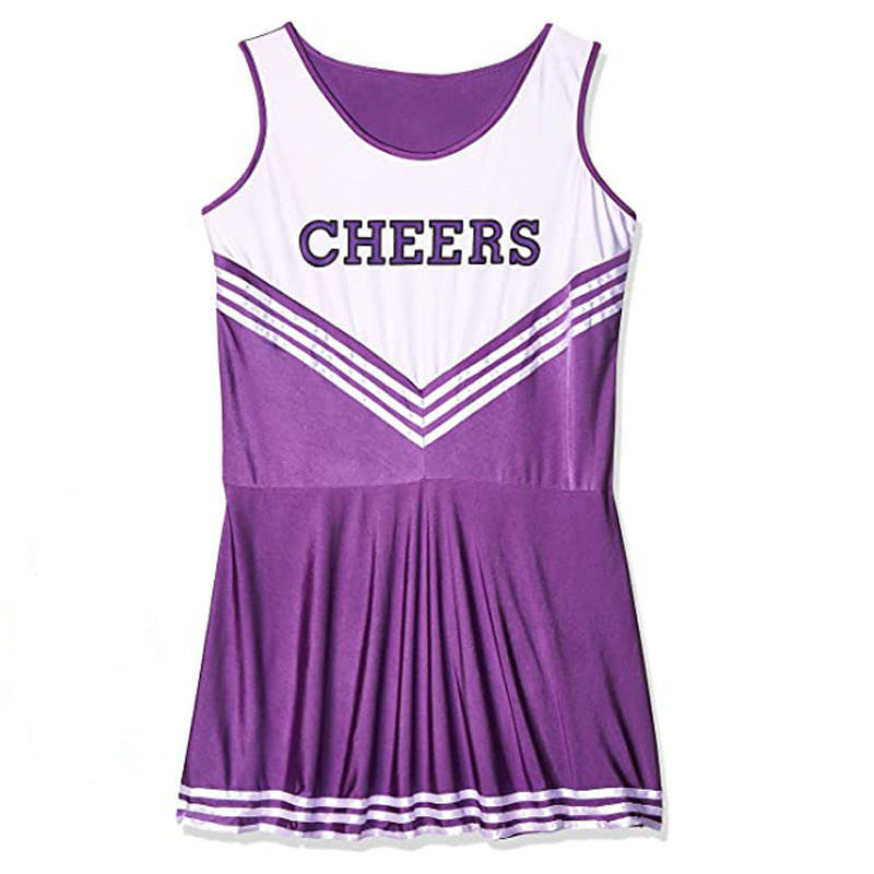 Fashion Style Cheer Costumes Free Design Your Style Pink Cheerleading Dress Accept Any Uniforms Cheerleader Wear Print on Demand