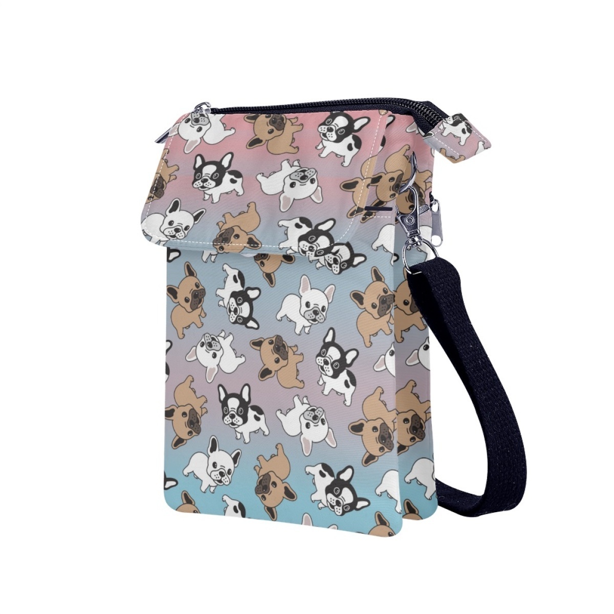 Custom Designer Women Messenger Bags Cartoon Dog Print Girls Kids Cross Body Bag Cute Style Crossbody Shoulder Pack Dropshipping