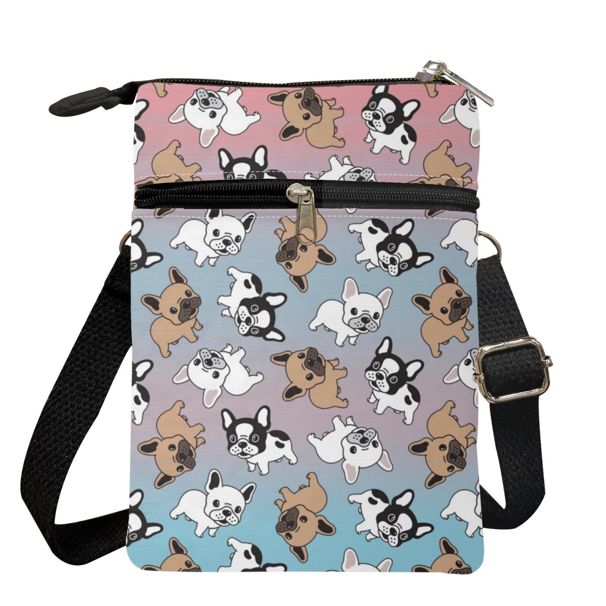 Custom Designer Women Messenger Bags Cartoon Dog Print Girls Kids Cross Body Bag Cute Style Crossbody Shoulder Pack Dropshipping