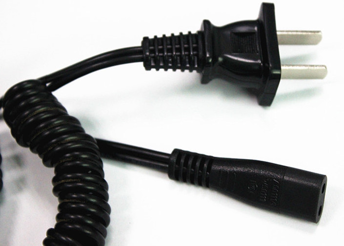 PBB-6 japan power cord and eight tail coiled power cords for shaver