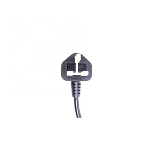 UK BS approval Y006 UK assembly detachable power cord, British plug