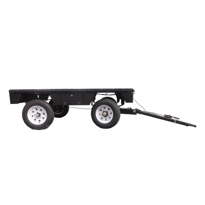 Factory customized 2 axle Small Equipment Trailer with turn signal