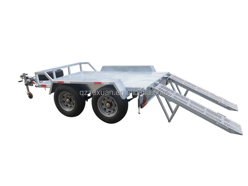 Excavator transport trailer engineering professional truck car trailer