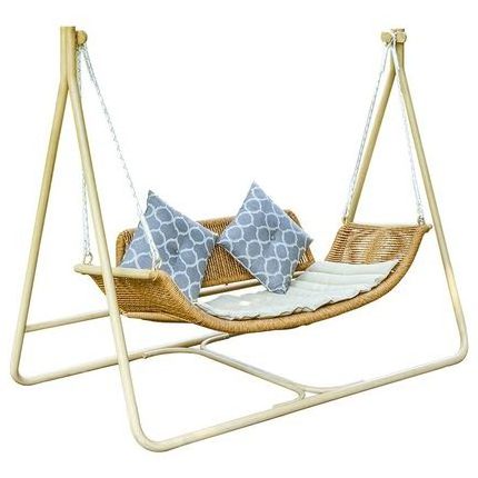 Outdoor swing courtyard swing outdoor double hammock indoor small courtyard net red garden swing chair hanging chair