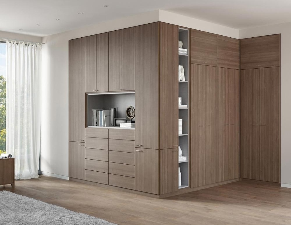 Customized wardrobe living room furniture morden style wooden cheap cabinet for bedroom