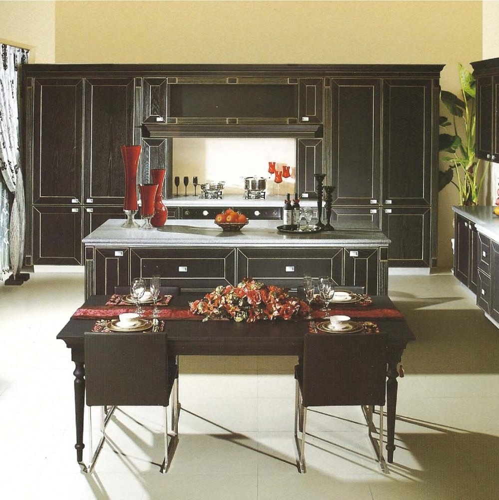 American style customized luxury kitchen cabinet with discount price modern modular kitchen cabinets