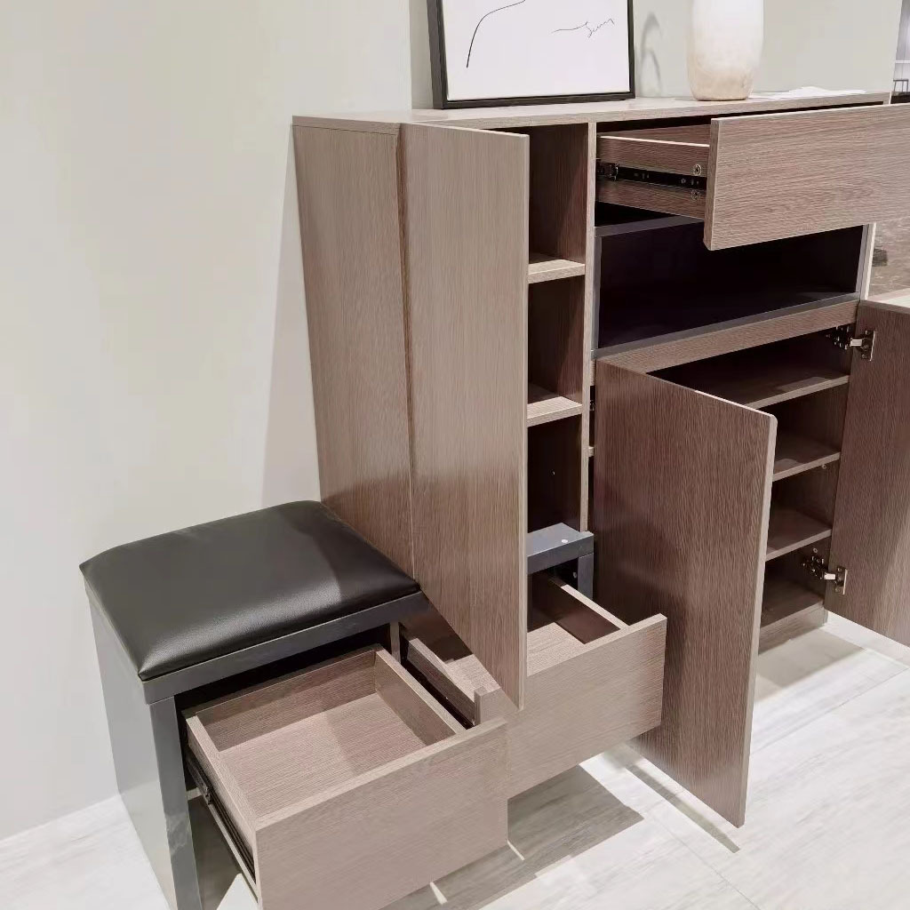 Sell Top Supplier Living Room Modern Luxury Design Shoes Storage Wood Cabinet