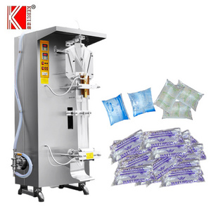 Automatic Beverage Liquid Milk Drinking Water Juice Oil Plastic Bag Sachet Packaging Sealing Filling Packing Machine