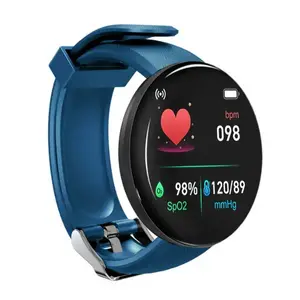 Zooming D18 Reloj Smart Watch Men Women With Blood Pressure Heart Rate Monitor Smartwatch Sport Tracker Pedometer