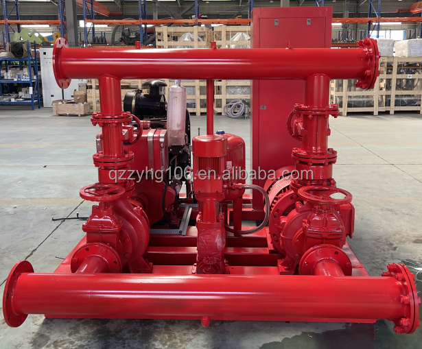 Industrial Diesel fire  Pump for Fire Fighting supply equipment