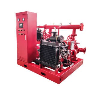 fire pump set D+E+J three system 500gpm & General dual power fixed water supply equipment diesel engine fire fighting water pump