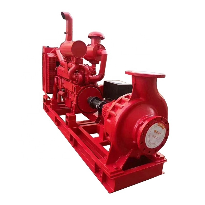 Fire fighting water pump diesel fire pump Engine Centrifugal Water Pump  Fire equipment set