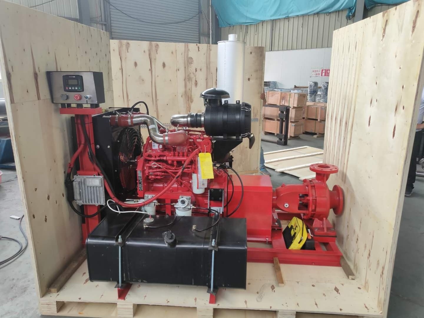 Industrial Diesel fire  Pump for Fire Fighting supply equipment