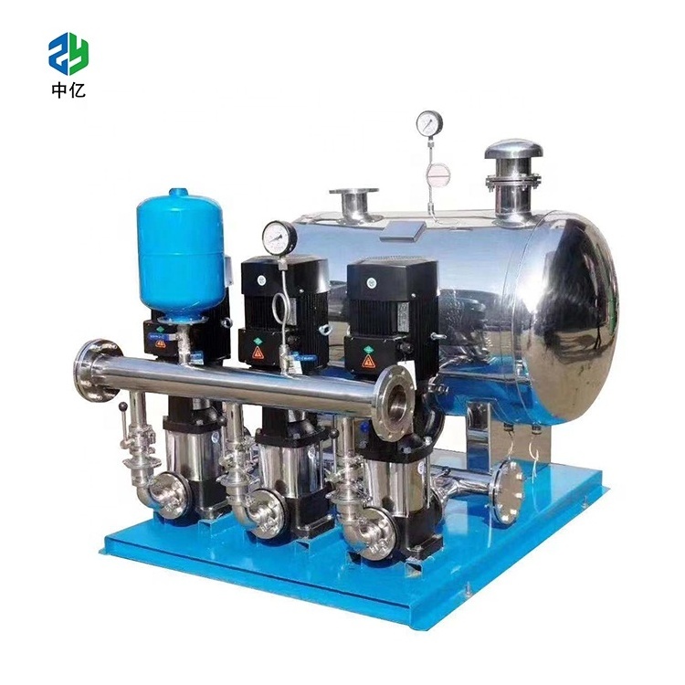 light vertical multistage centrifugal constant pressure  booster pump system