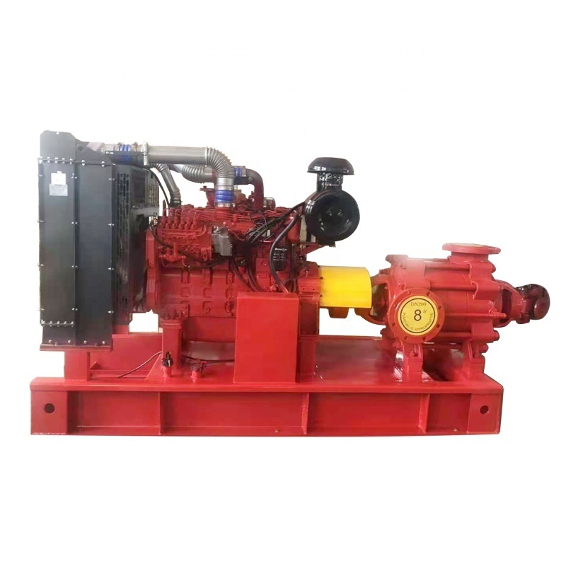 Fire fighting water pump diesel fire pump Engine Centrifugal Water Pump  Fire equipment set