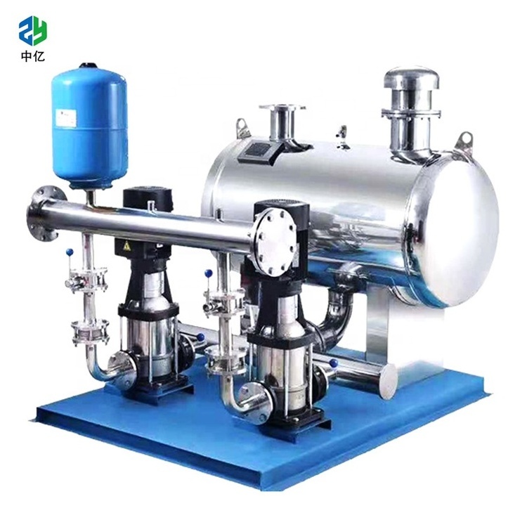 light vertical multistage centrifugal constant pressure  booster pump system