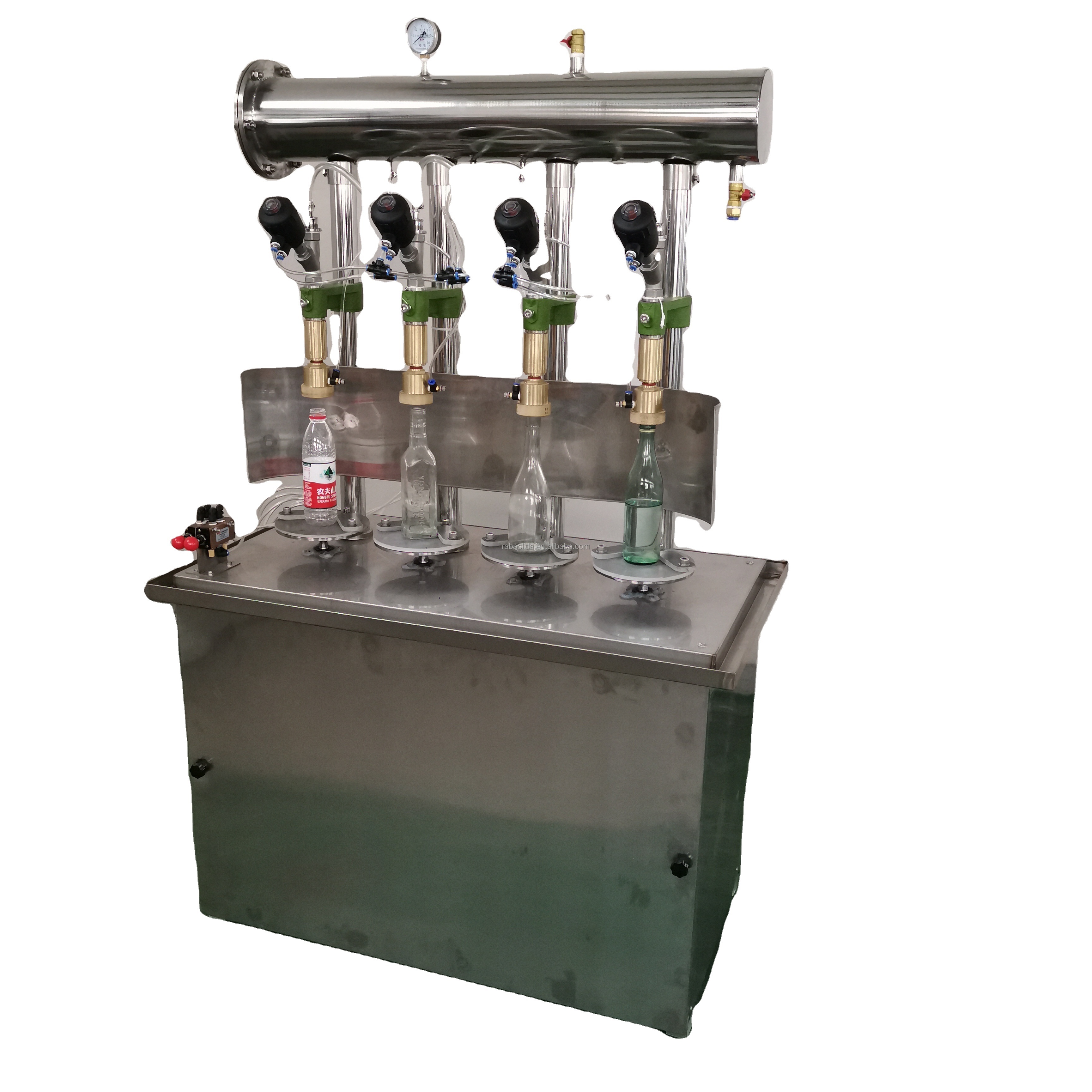 Small  drink soda water carbon dioxide soft sparkling water carbonated Drink making filling bottling machine