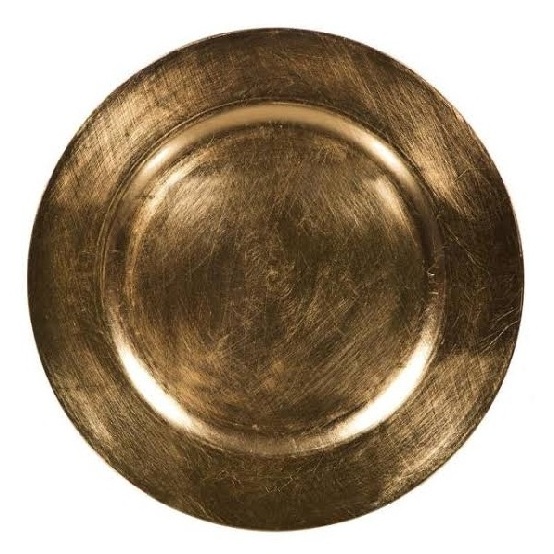 Brass Plated Hand Etched Designer Charger Plate Nice Quality Under Plate Unique Design Wholesale Table Top Charger Plate