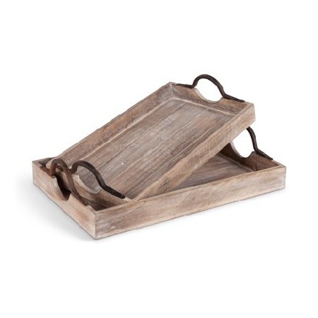 High Standard Quality Food Bamboo Pizza Serving Tray Set Construction Rectangular Solid Natural Bamboo Wooden Tray