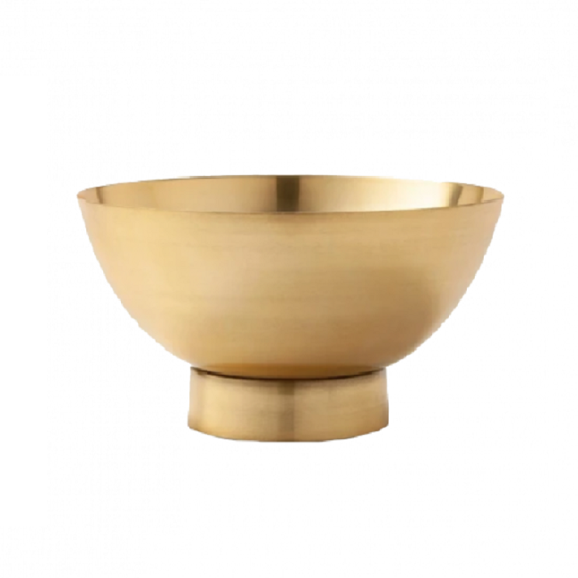 Gold Plated Metal Fruit Decoration Bowl