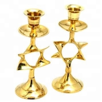 Indian Aluminium Metal Candle Holder Round Base Latest & Modern Silver Iron Stand Standard Metal Holder Hot Selling