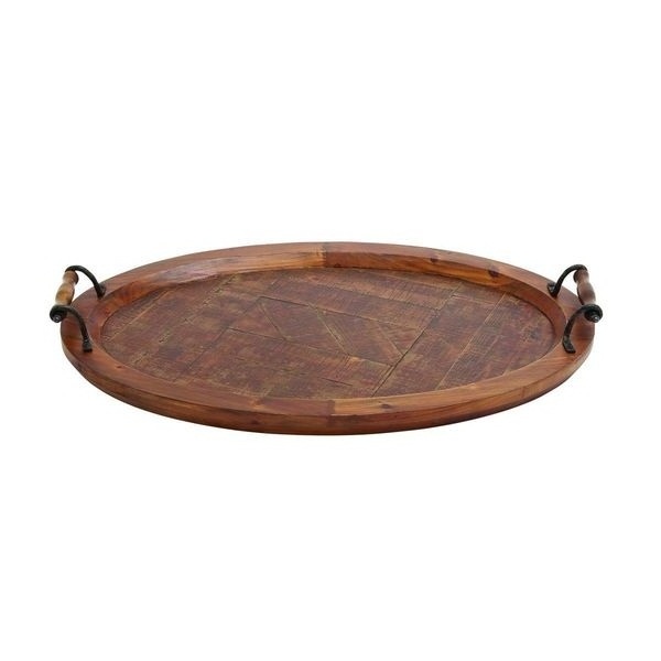 wooden rolling tray