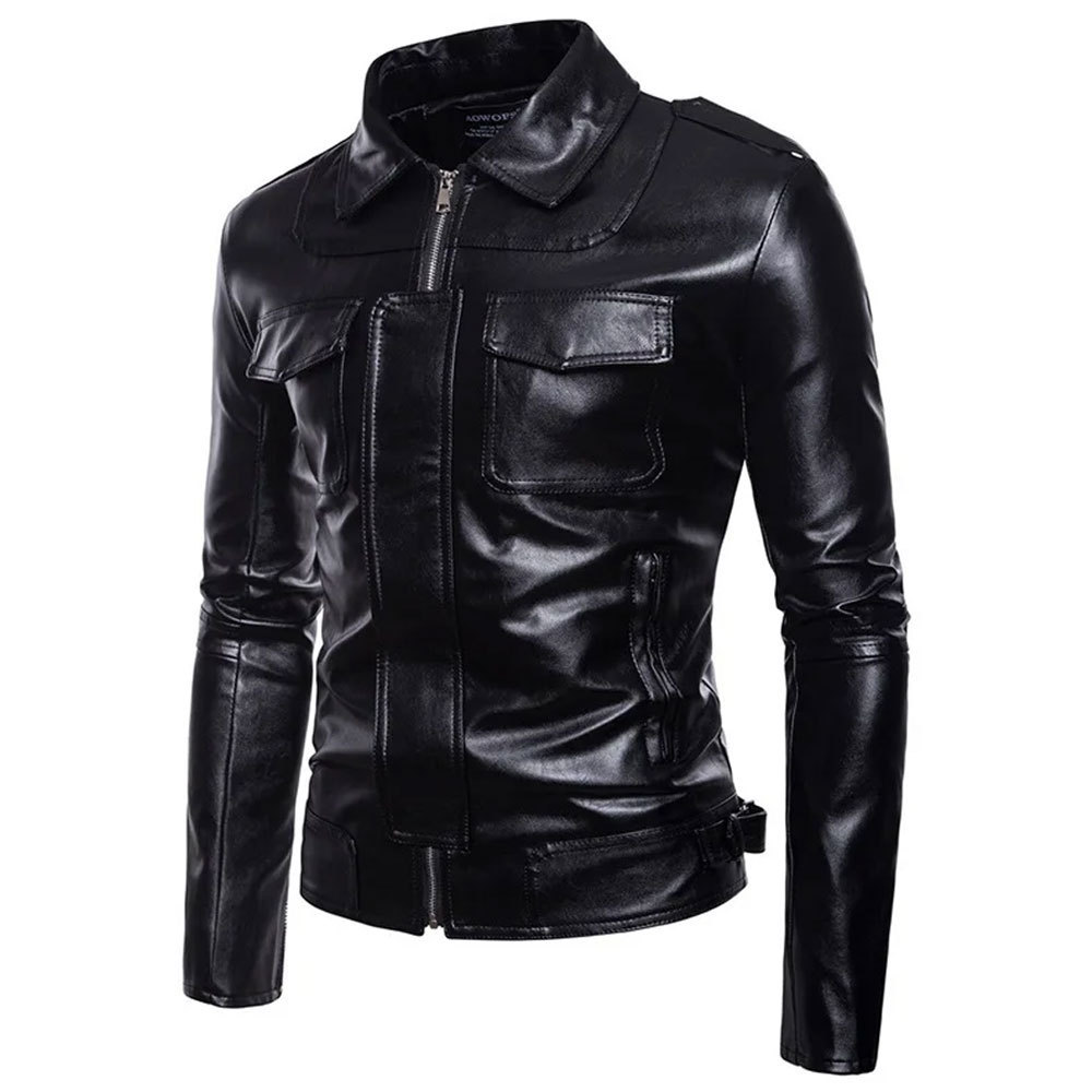 High Quality Men Leather Jacket Custom Outdoor Leather Jacket With Best Material Made Men's Best Leather Jacket