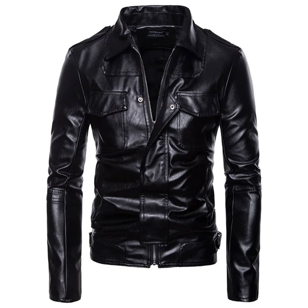 High Quality Men Leather Jacket Custom Outdoor Leather Jacket With Best Material Made Men's Best Leather Jacket