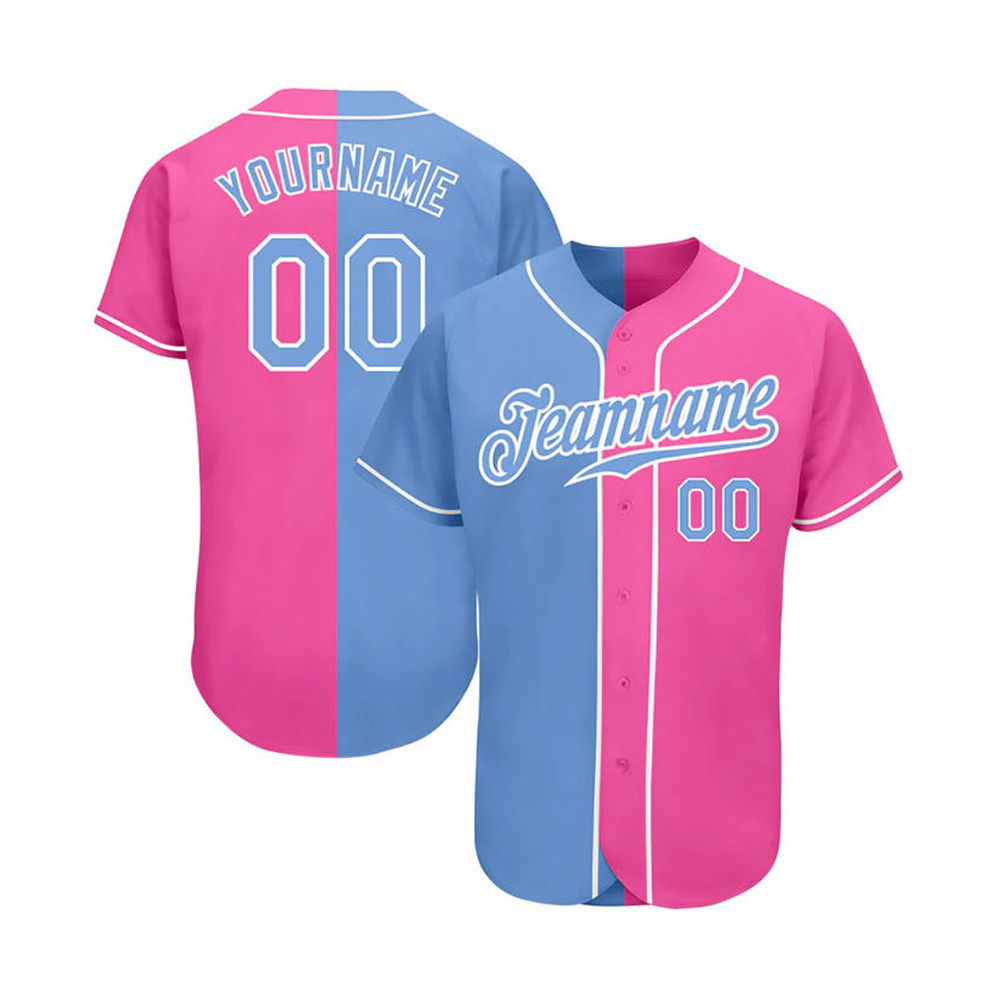 Wholesale Custom Cheerleading Baseball Jersey Sublimation Warm Up Jersey