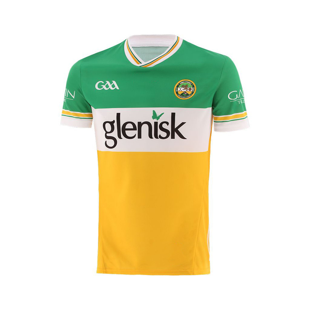 Sublimation GAA Jerseys T-Shirts Uniform Shirt Tops Training Set Hurling Jersey New Design Hurling Uniforms