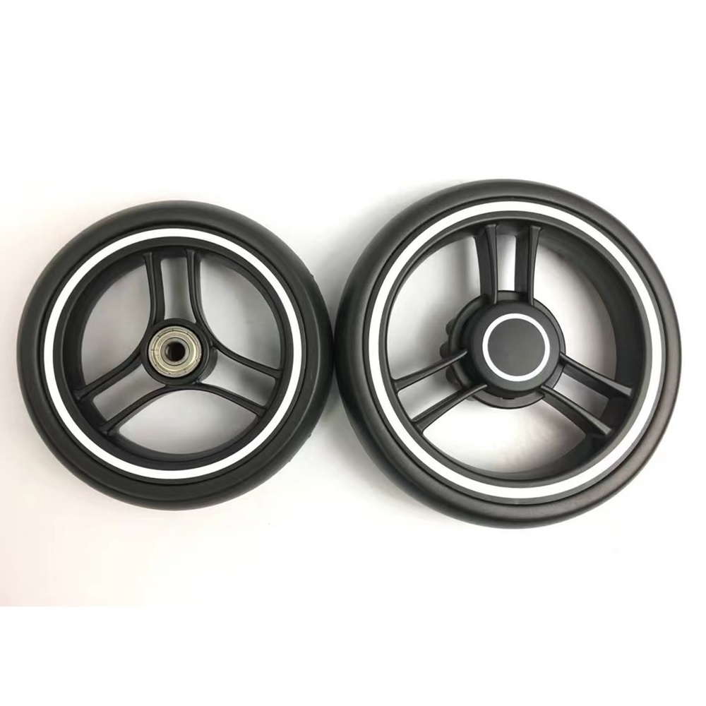 baby stroller EVA foam sand wheel baby stroller accessories tires 5 inch baby carrier wheels with 608zz  bearing 127mm 152mm