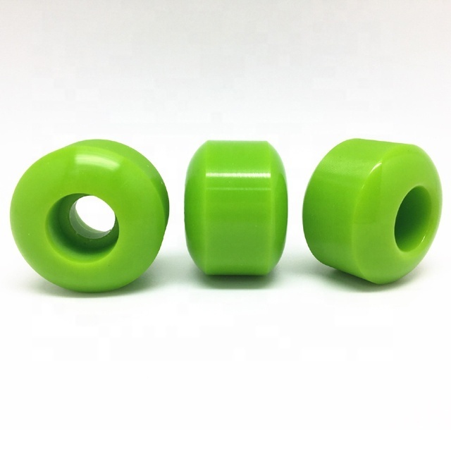 High Quality PU Casting Blank flat side polyurethane skateboard wheels 50mm street skate board wheels mini skateboard wheels